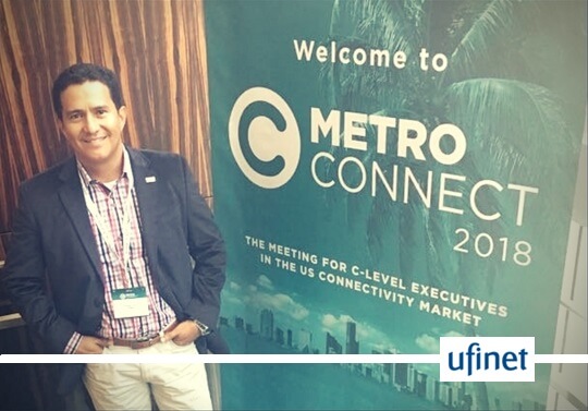 A Ufinet participou do Metro Connect 2018