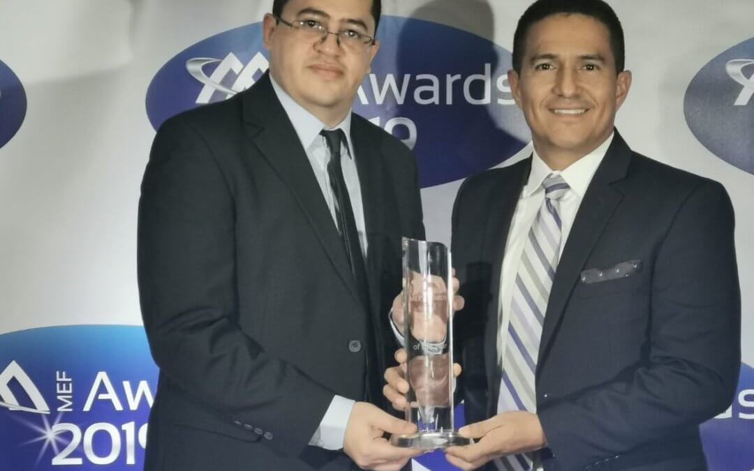 A UFINET vence Prêmio MEF «Melhor Fornecedor de Serviços do Ano 2019 – CALA»