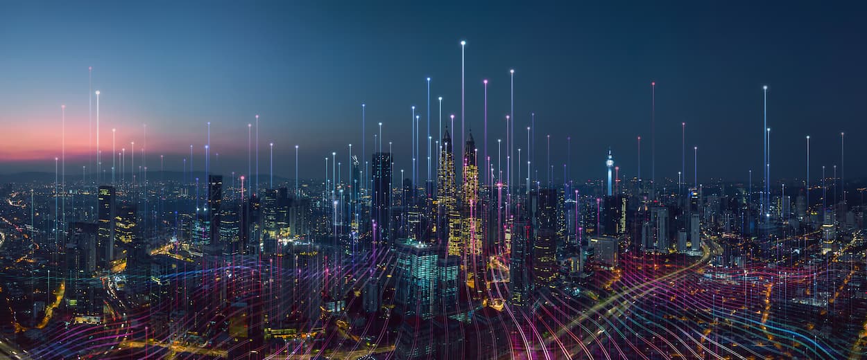 Peering: Conectando ciudades inteligentes y redes avanzadas para una infraestructura digital global e interconexión eficiente.
