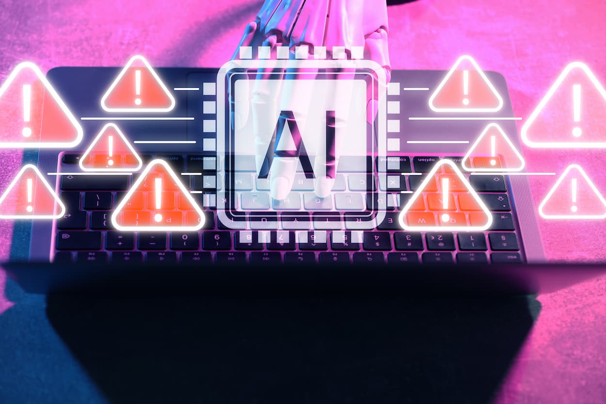 Concepto de ciberseguridad con inteligencia artificial, representando la lucha contra el phishing y las amenazas digitales.